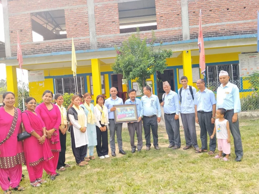 शनिश्चरे माबिबाट अभ्यास शिक्षकहरूलाई बधाई